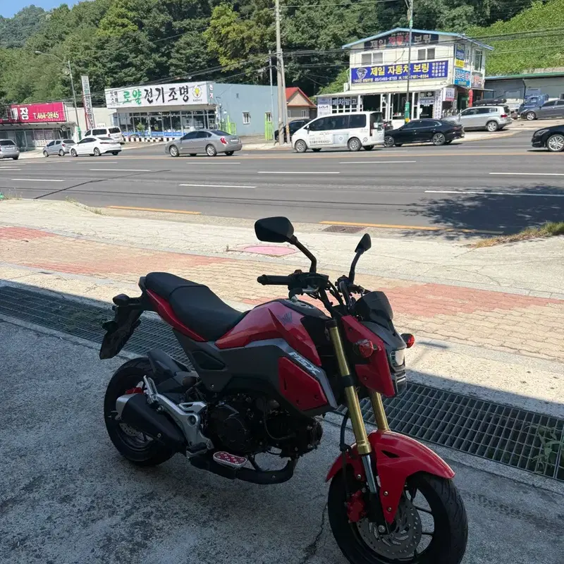 msx125 17년식 5,900대