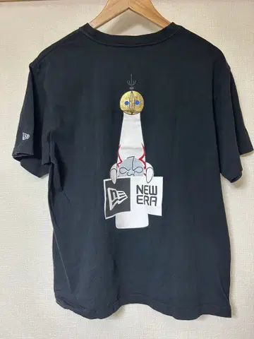 NEW ERA 오카모토 타로 태양의 탑 티셔츠 블랙 M 사이즈
