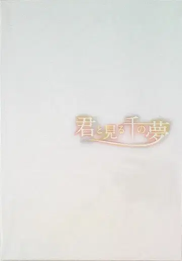 아라시 너와 보는 천 개의 꿈 아이바 마사키 팜플렛