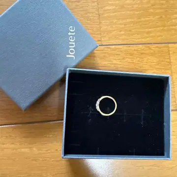Jouete 골드 핑키링 지르코니아