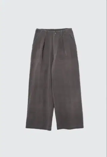 25SS COTTON 1TUCK WIDE-LEG BAKER PANTS