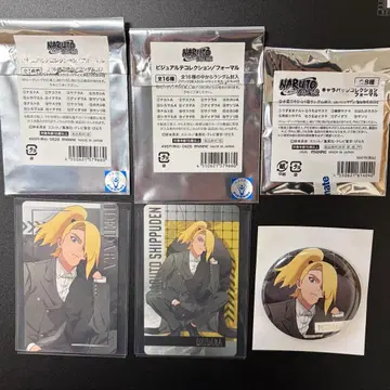 NARUTO 나루토 Rebel Formal 포멀 데이다라 캔뱃지 카드