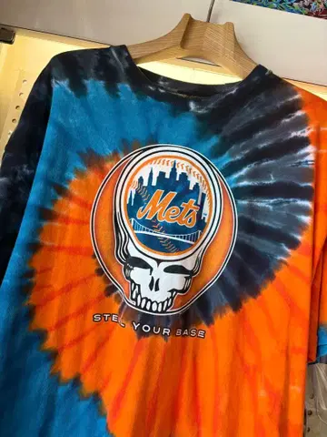 Grateful Dead Men's NY Mets Tie Dye Tee