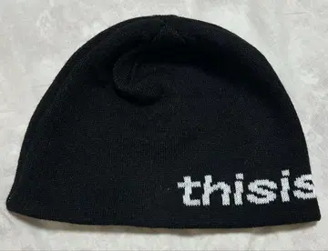 thisisneverthat 비니 니트 모자 블랙