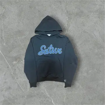 SATUR 세터 후드티 블랙 L 사이즈 미사용 새상품