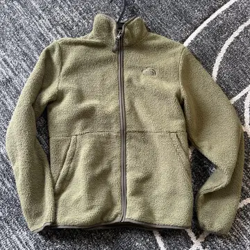 THE NORTH FACE 플리스 자켓 올리브 S