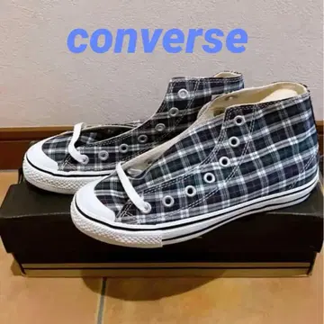 [ 새상품 ] Converse 컨버스 올스타 체크 무늬 스니커즈
