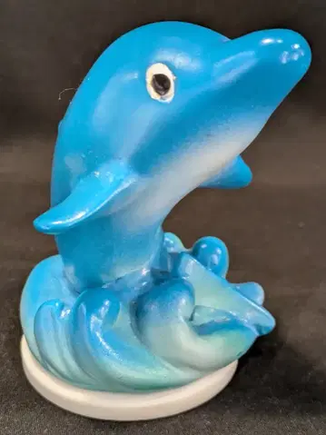 호쿠리쿠 은행 저금통 돌고래 90mm