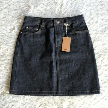 [ 미사용 새상품 ] A.P.C. 아페쎄 데님 타이트 스커트 34