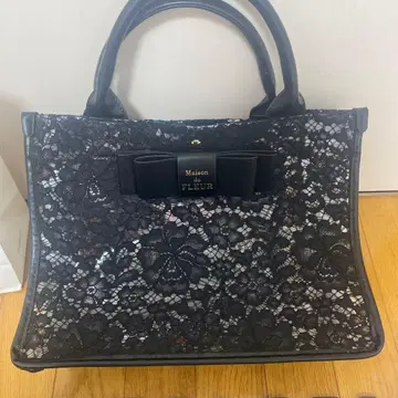 Maison de FLEUR 레이스 토트백