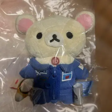 코리락쿠마 JAXA 블루스 슈트 우주복 리락쿠마 매달리는 봉제 인형