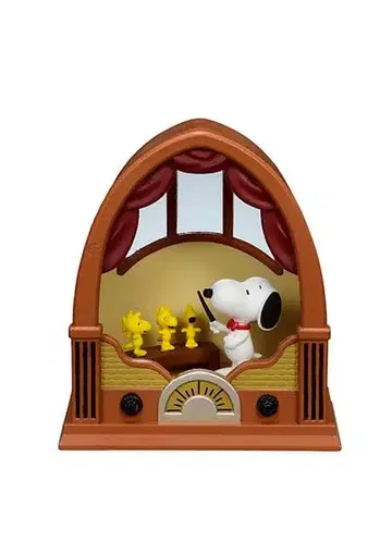 스누피 SNOOPY 앤티크 디오라마 컬렉션 피규어