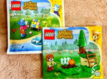 레고 LEGO 동물의 숲 2세트 30662 & 30703 미개봉 새상품