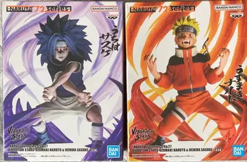 NARUTO VIBRATION STARS 나루토 사스케 피규어 2종
