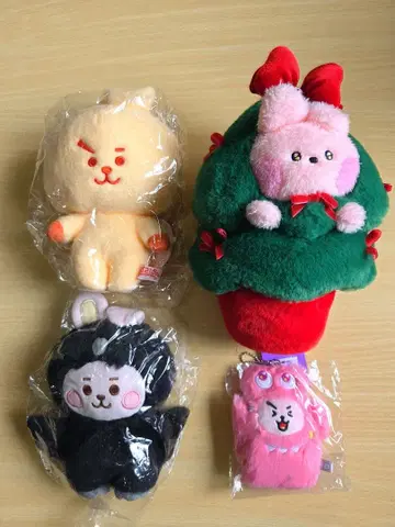 BT21 COOKY 봉제 인형 묶음 판매 덤 포함