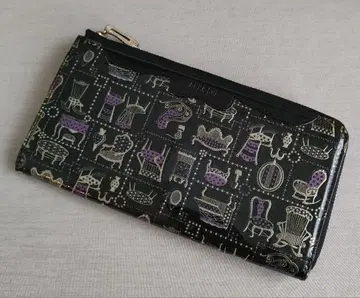 ANNA SUI 지퍼 장지갑 파티 시리즈