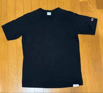 Champion T1011 M 포켓 티셔츠 블랙 2025년 새상품 구매품