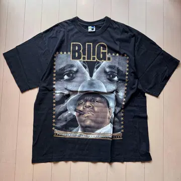 노토리어스 B.I.G. VINTAGE 랩 티셔츠 비기