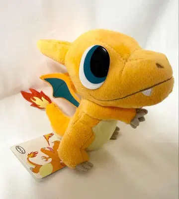 pokemon time 착붙 리자몽 봉제 인형