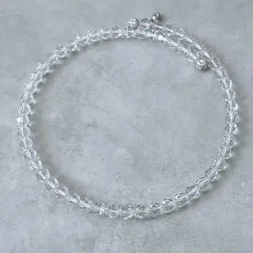 SWAROVSKI 다면 컷 크리스탈 목걸이 초커