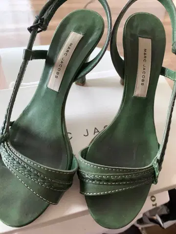 MARC JACOBS 샌들 그린 36.5