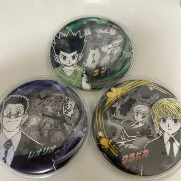 HUNTER x HUNTER 컬렉션 캔뱃지 크라피카 레오리오 곤