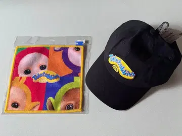 Teletubbies 캡 타월 손수건 세트 텔레토비즈 모자