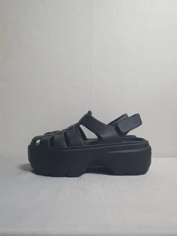 230mm 크록스 스톰프 피셔맨 샌들 블랙
