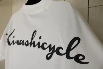화이트 L M XL [새상품] 기나시 사이클 골프: 모크넥 반팔 T셔츠
