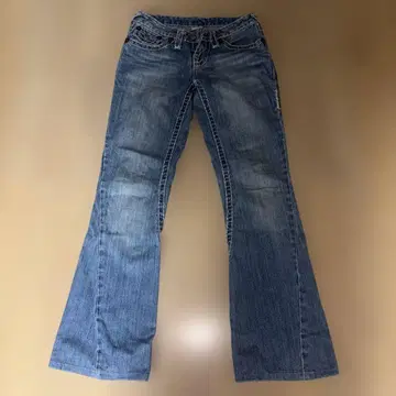 트루릴리젼 데님 팬츠 플레어