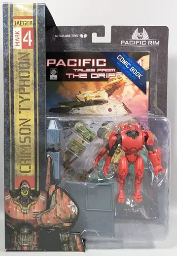 McFARLANETOYS 크림슨 타이푼/코믹북 포함