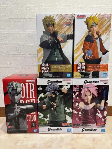 NARUTO 피규어 5체 세트