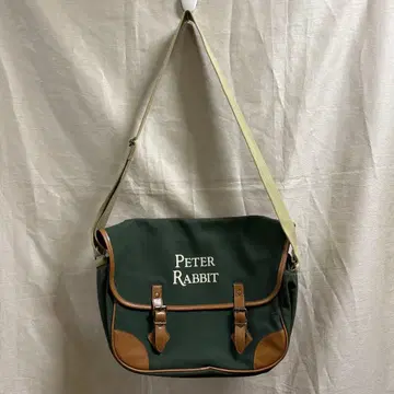 [미사용품] 파미리아 Peter Rabbit 숄더백 그린
