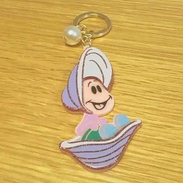 [ 새상품급 ] Disney 이상한 나라의 앨리스 영 오이스터 펄 키링