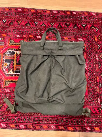 SML 2WAY 헬멧 백 USA FABRIC 올리브