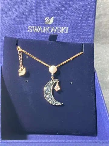SWAROVSKI 스와로브스키 목걸이 문 파베