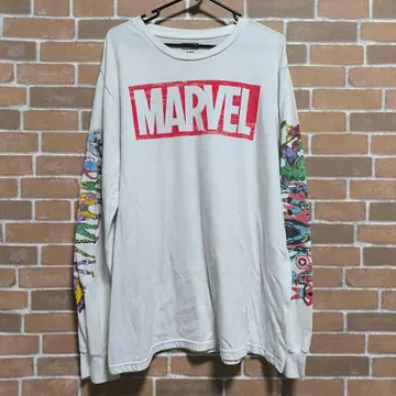 MARVEL 소매 프린트 롱 T XL 어벤져스