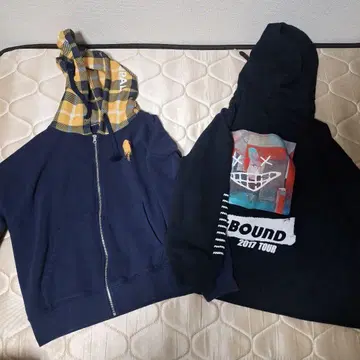후드티 세트 (fogbound & 척추가 오팔이 될 무렵) 요네즈켄시