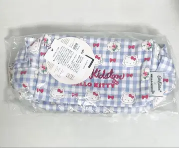 Cath Kidston x Hello Kitty 프릴 파우치 색스 블루