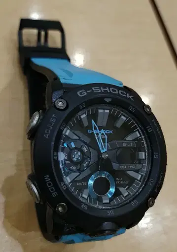 CASIO G-SHOCK GA-2000 배터리 방전