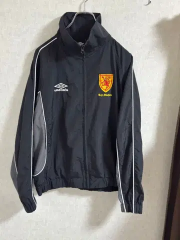 UMBRO x toy machine 콜라보 나일론 트랙 자켓 블랙 S