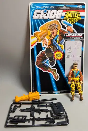 HASBRO BATTLE CORPS LEATHERNECK 3.5인치