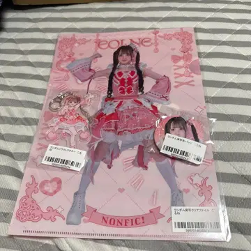 코르네 클리어 파일 아크릴 키링 캔뱃지