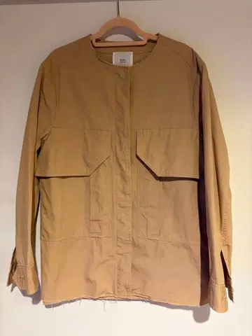 IENA LA BOUCLE 노카라 자켓 베이지