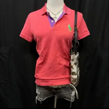 헤이세이 갸루 y2k 그런지 랄프 로렌 빅포니 POLO 피케 셔츠