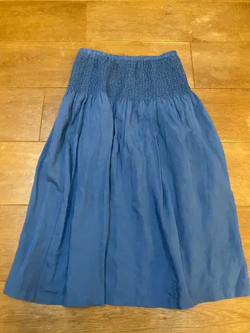 UNIQLO JW ANDERSON 스모킹 스커트 블루 L