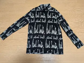 Paul Smith 긴팔 티셔츠 올 패턴 블랙 L 사이즈