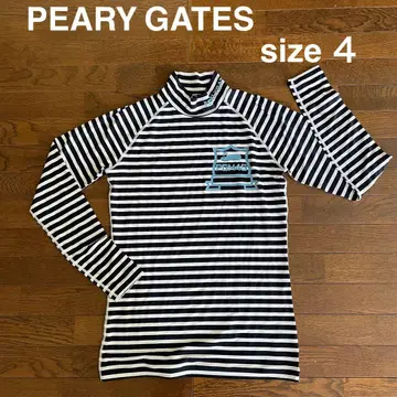 새상품급 PEARY GATES UV 이너 모크넥 셔츠 사이즈 4