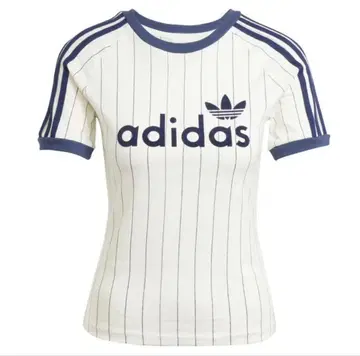 adidas 스트라이프 반팔 티셔츠 S 사이즈 아디다스 오리지널스