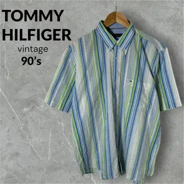 90's/vintage/TOMMY HILFIGER 스트라이프 셔츠/y2k